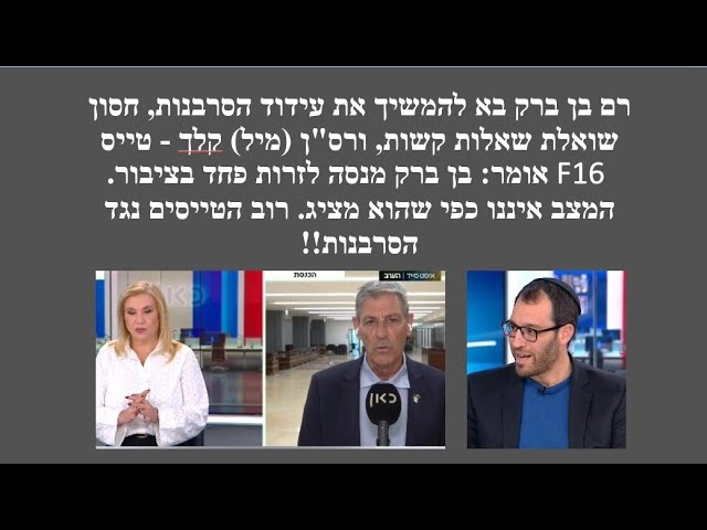 קלך: צריך להבחין בין הבוחרים מהשמאל לבין הפוליטיקאים שמייצגים אותם – הרוב לא יחצו קווים אדומים!